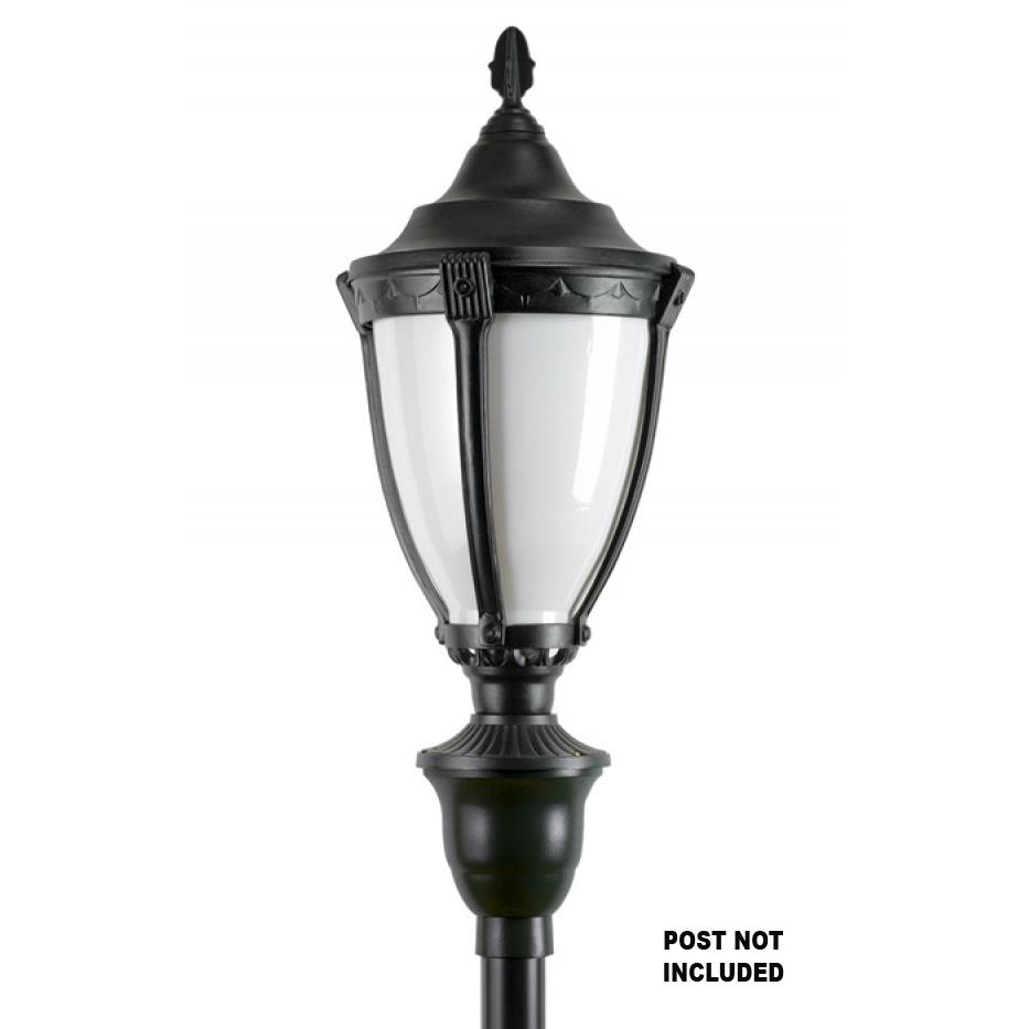 Wave Lighting C37TL-100MH-WH Commercial High Street Series Post Light in White